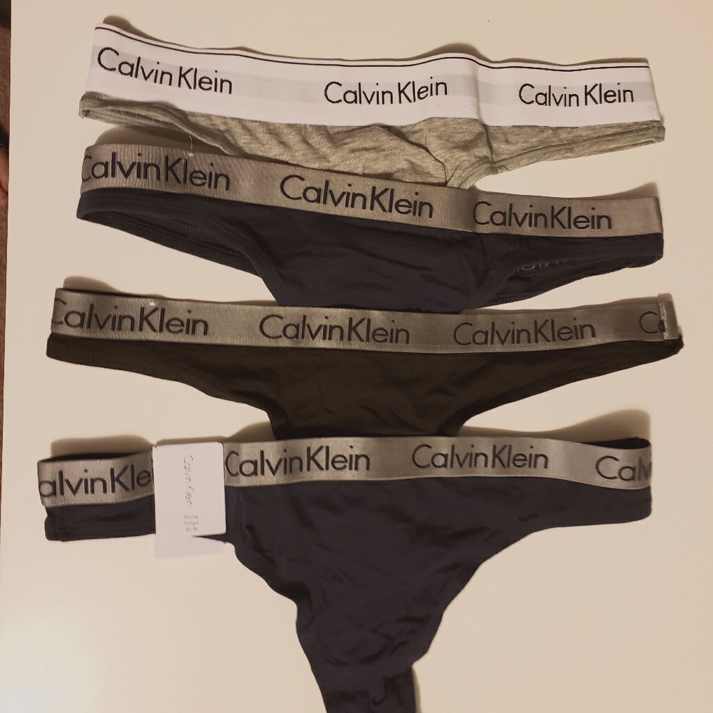 NWT and NWOT Calvin Klein Thongs 🖤